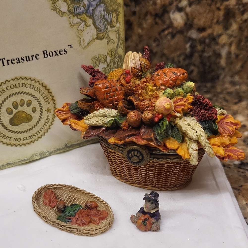 Uncle Bean's Treasure Box - Autumn Harvest Basket